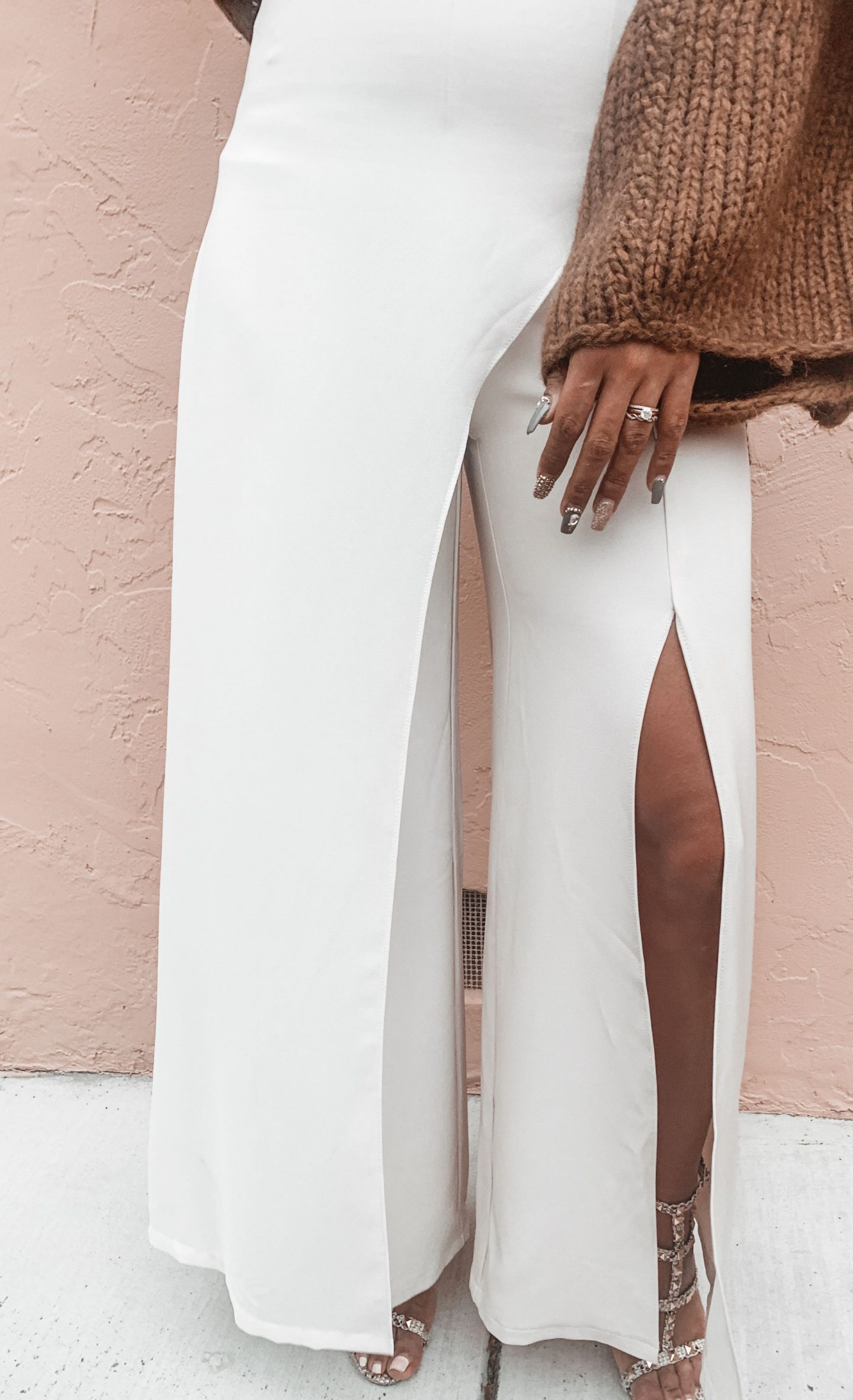 Deux Reines Ivory Pants