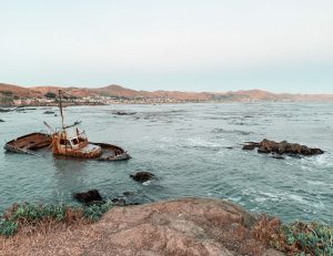 Sunken Ship Morro Bay